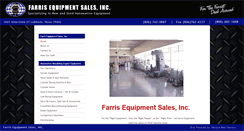 Desktop Screenshot of farrisequipment.com